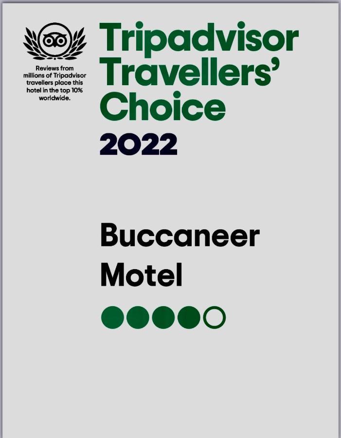 Buccaneer Motel Entrance Bagian luar foto