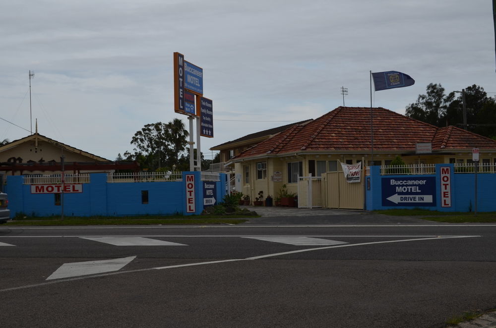 Buccaneer Motel Entrance Bagian luar foto